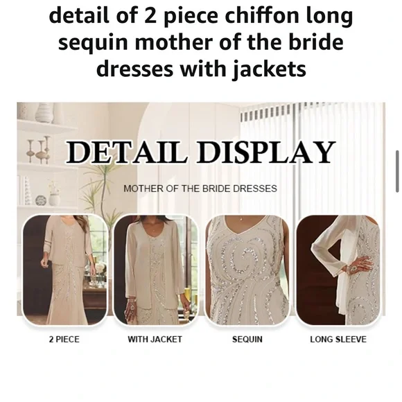 NWT Elegant Blue Maxi Dress with Jacket mother of the bride or mother of groom - Picture 10 of 12